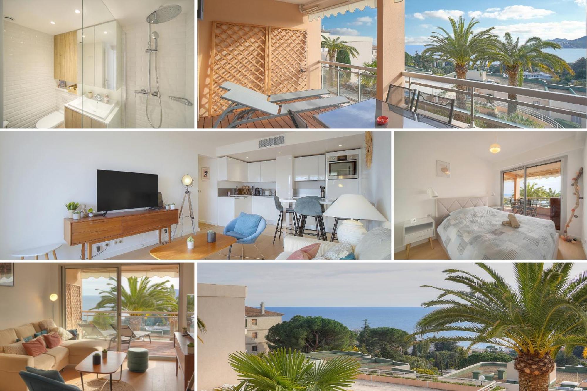 Appartement Aure-parking-piscine-terrasse-vca Cannes